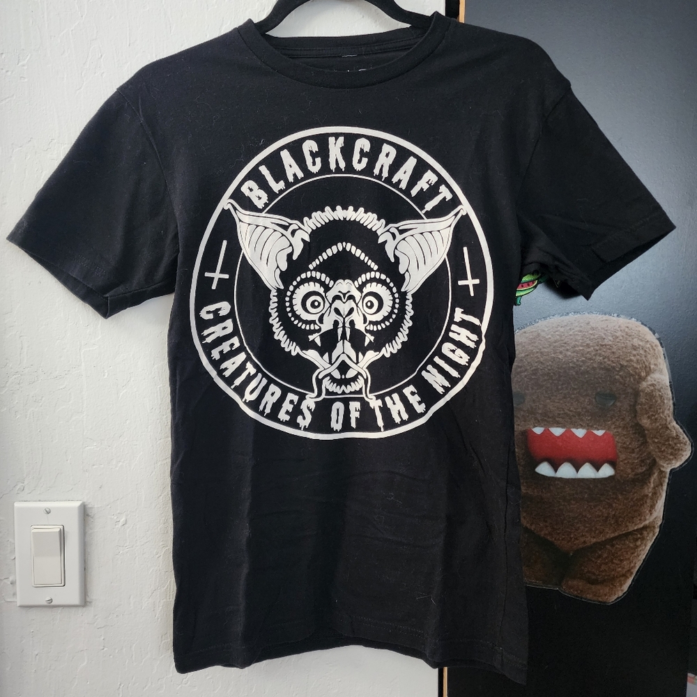 Blackcraft Black Creature Of The Night Graphic T-Shirt